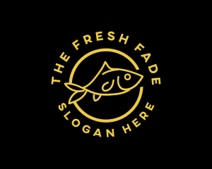 Fish Seafood Restaurant logo design