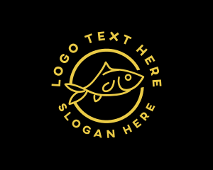 Seafood - Fish Seafood Restaurant logo design