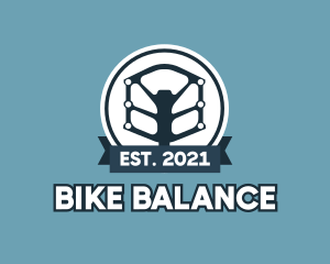 Bike Pedal Banner logo