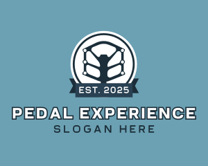 Bike Pedal Banner logo