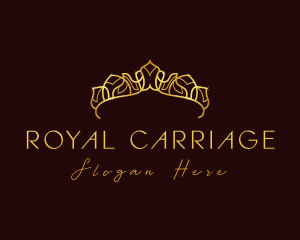 Royal Princess Tiara logo design