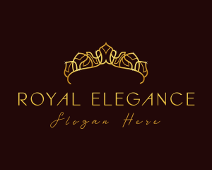 Royal Princess Tiara logo design