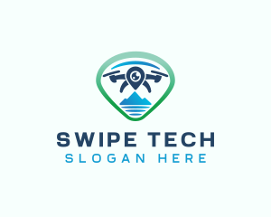 Drone Tech Gadget logo design