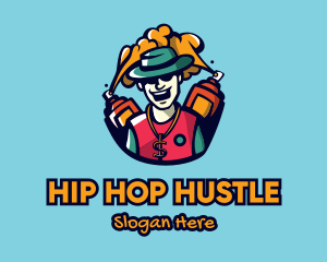 Hip Hop Graffiti Artist logo design