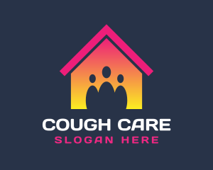 House Family Care logo design