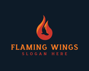 Fish Flame Gastropub logo design