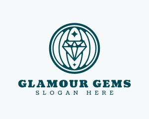 International Jeweller Diamond logo design