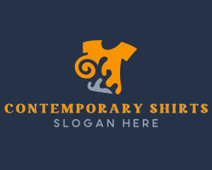 Swirl T-shirt Printing logo design