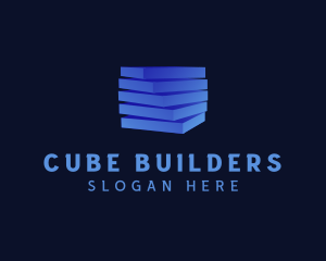 3D Cube Company  logo design