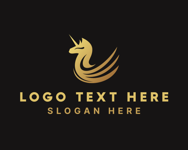 Mythical Creature logo example 4