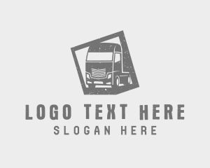 Freight Truck Delivery logo