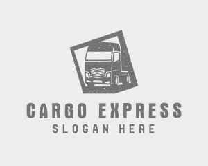 Freight Truck Delivery logo design