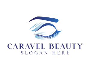 Feminine Eyelash Beauty logo design