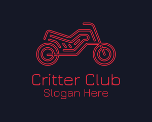 Motorcycle Racer Bike logo design