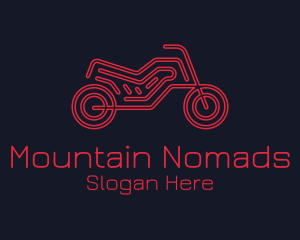 Motorcycle Racer Bike logo design