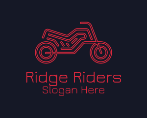 Motorcycle Racer Bike logo design