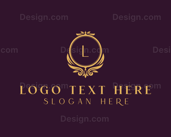 Elegant Floral Salon Logo