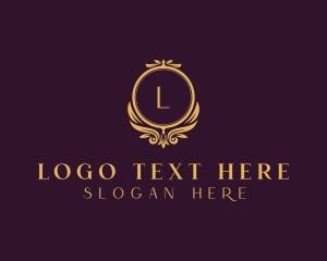 Elegant Floral Salon Logo