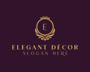 Elegant Floral Salon logo design