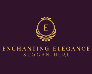 Elegant Floral Salon logo design