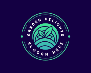 Plant Farm Field logo design