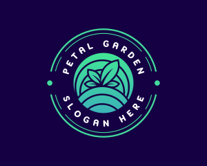 Plant Farm Field logo design