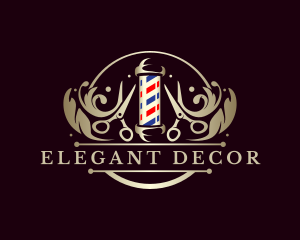 Barbershop Scissors Scissors logo design