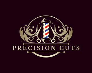 Barbershop Scissors Scissors logo design