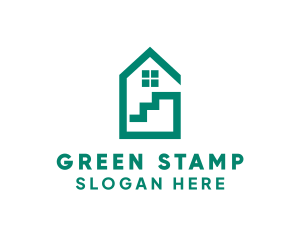 Residential Property Stairs  logo design