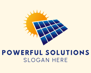 Sunlight Natural Energy logo design