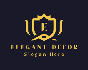 Royal Elegant Shield logo design