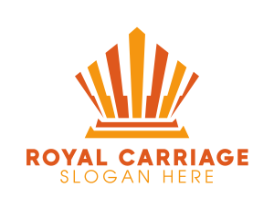 Royal Sun Crown logo design