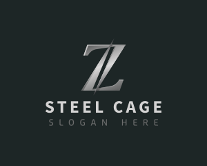 Machine Steel Industry logo design