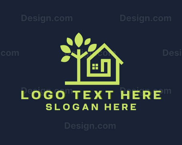 Residential Lawn Landscape Logo