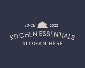 Kitchen Food Wordmark logo design