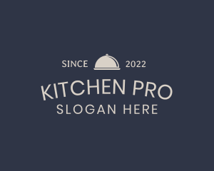 Kitchen Food Wordmark logo design