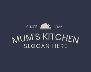 Kitchen Food Wordmark logo design