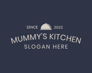 Kitchen Food Wordmark logo design