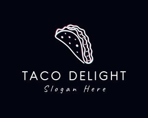 Glitch Taco Snack logo