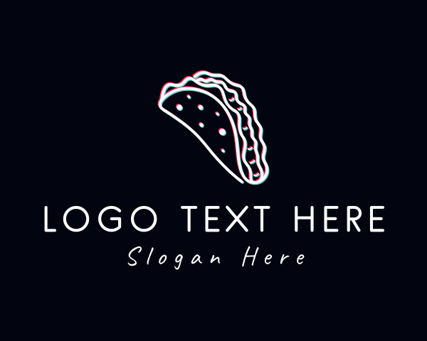 Glitch Taco Snack logo