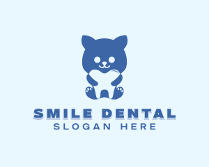 Cat Tooth Dentistry logo design