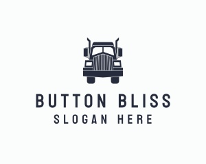 Armored Trailer Truck logo design