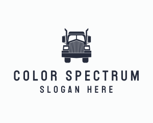 Armored Trailer Truck logo design