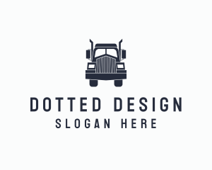 Armored Trailer Truck logo design