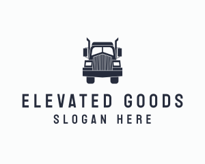 Armored Trailer Truck logo design