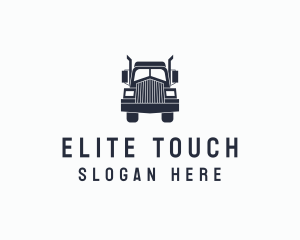 Armored Trailer Truck logo design