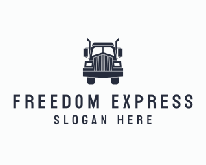 Armored Trailer Truck logo design