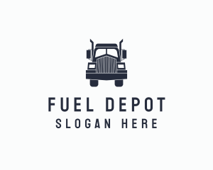 Armored Trailer Truck logo design