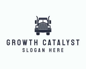 Armored Trailer Truck logo design