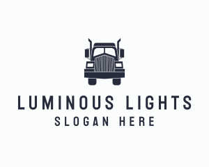 Armored Trailer Truck logo design